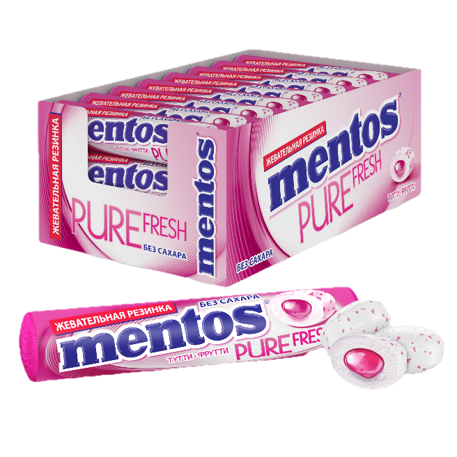 Mentos РОЛЛ Pure Fresh Тутти Фрутти