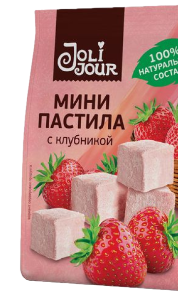 Пастила мини Joli Jour с клубникой